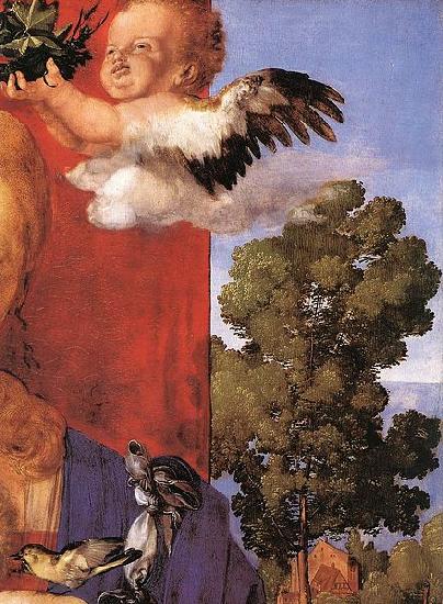 Albrecht Durer Madonna with the Siskin